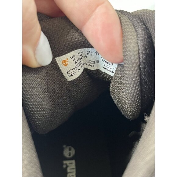 Timberland Women's Alderwood Mid Hiker Dark Brown Boots size 10 - Picture 8 of 13